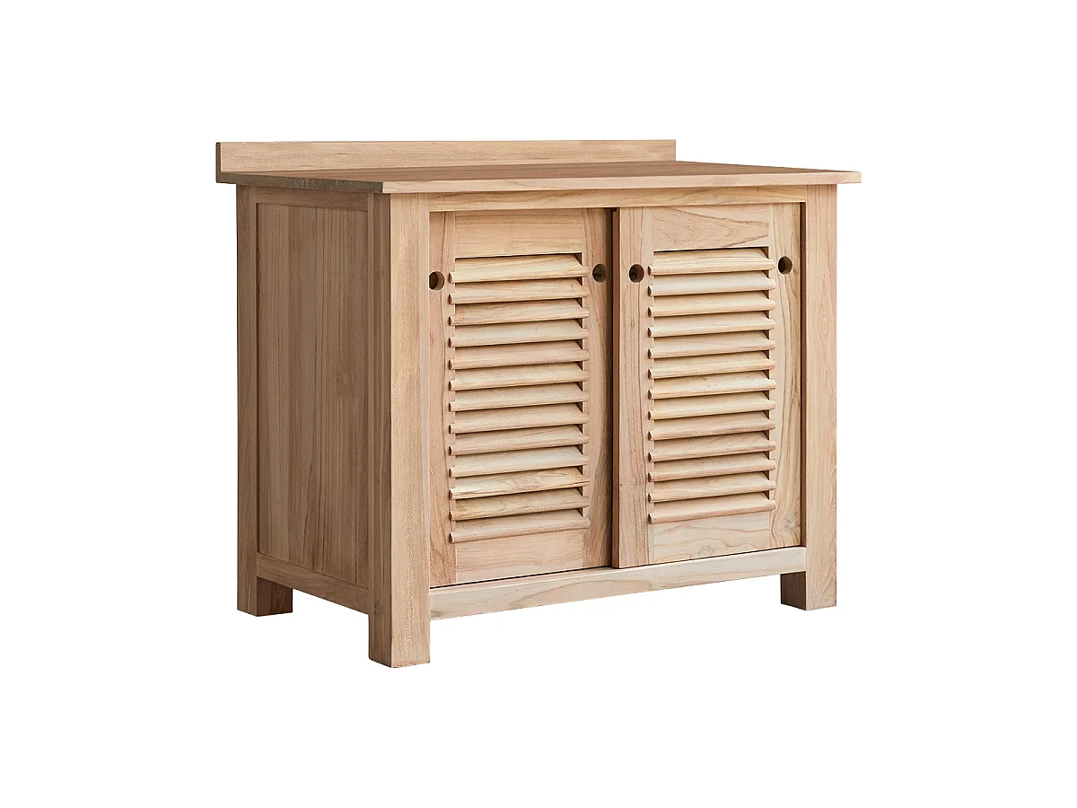 Mobile contenitore in legno di teak 145 Coline