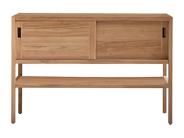 Meuble de rangement en bois de Teck brut 120 Arty