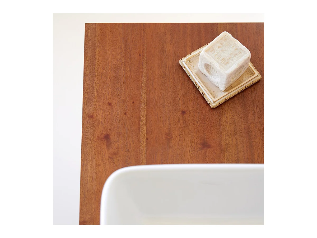 Aufbewahrungsmöbel Loggia aus Akazienholz, 130 cm