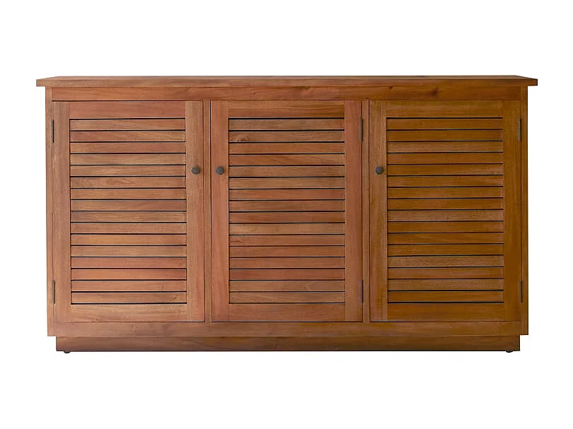 Mobile contenitore in legno di acacia 130 Loggia