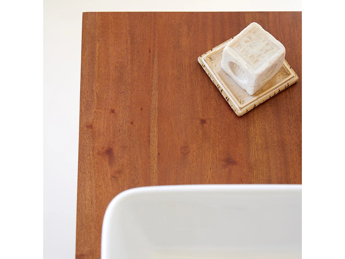 Mobile contenitore in legno di acacia 130 Loggia