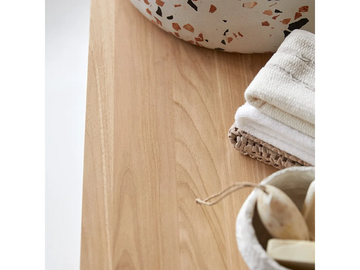 Aufbewahrungsmöbel Jonàk aus Teakholz, 95 cm