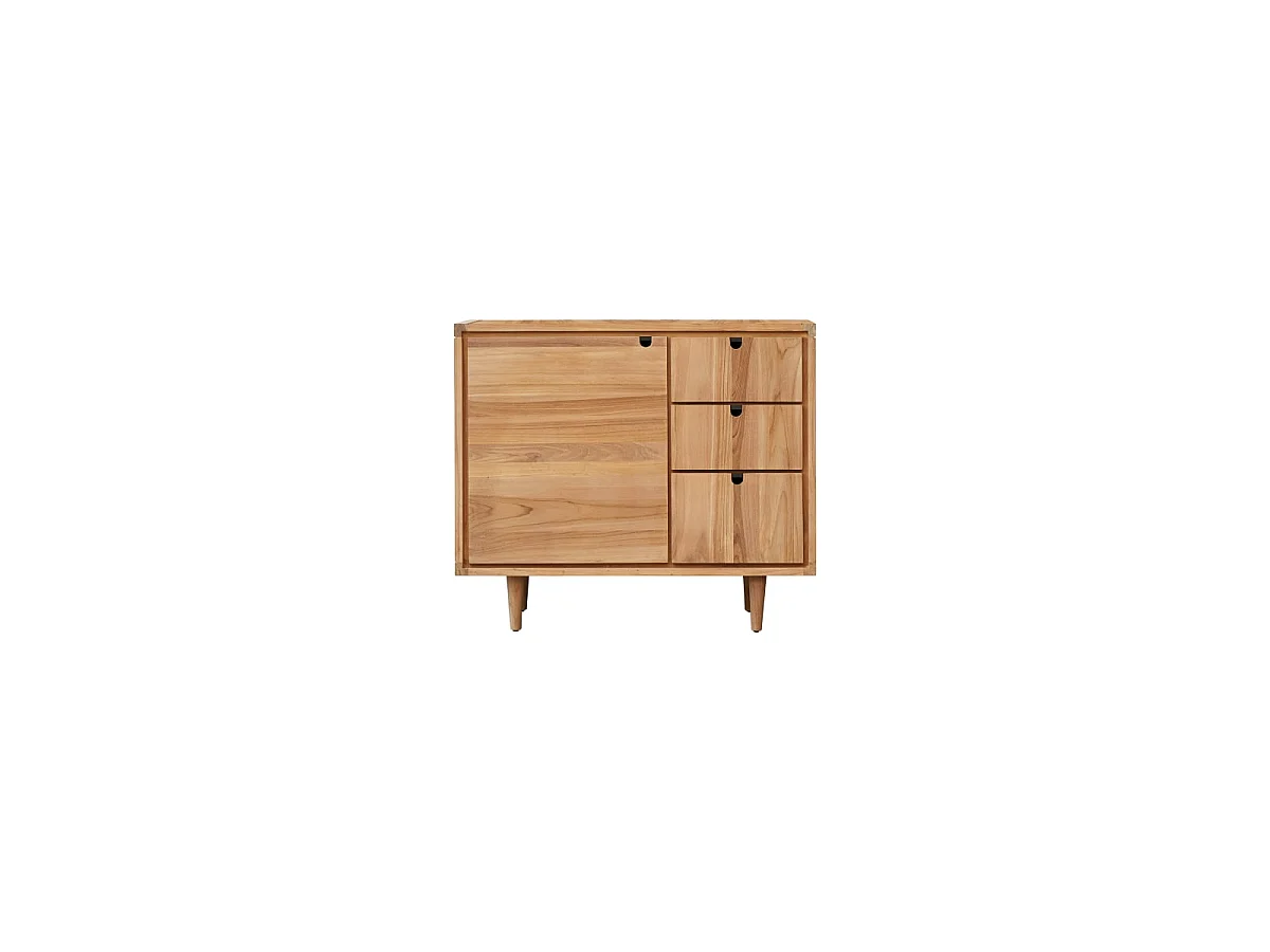 Mobile contenitore in legno di teak 95 Jonàk