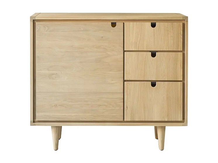 Meuble de rangement en bois de chêne 95 Jonàk