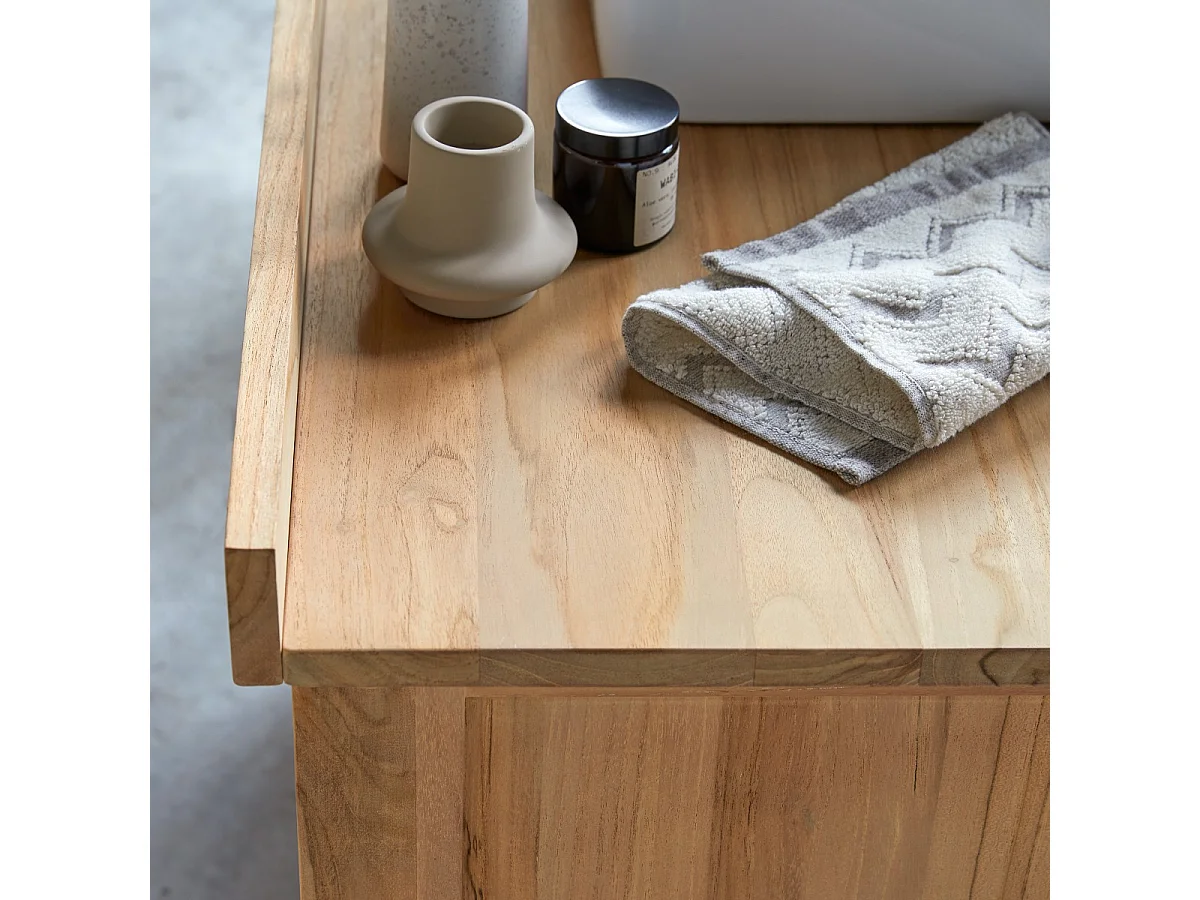 Meuble de rangement en bois de teck 95 Coline