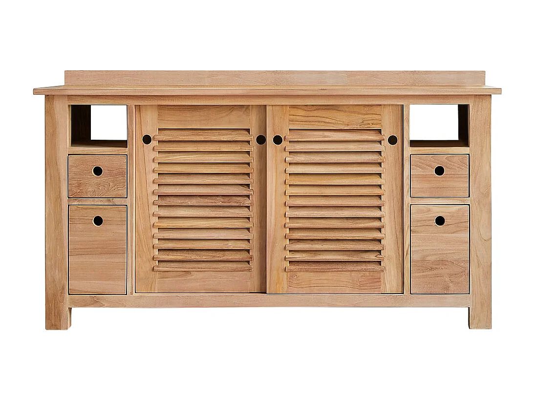 Meuble de rangement en bois de teck 95 Coline