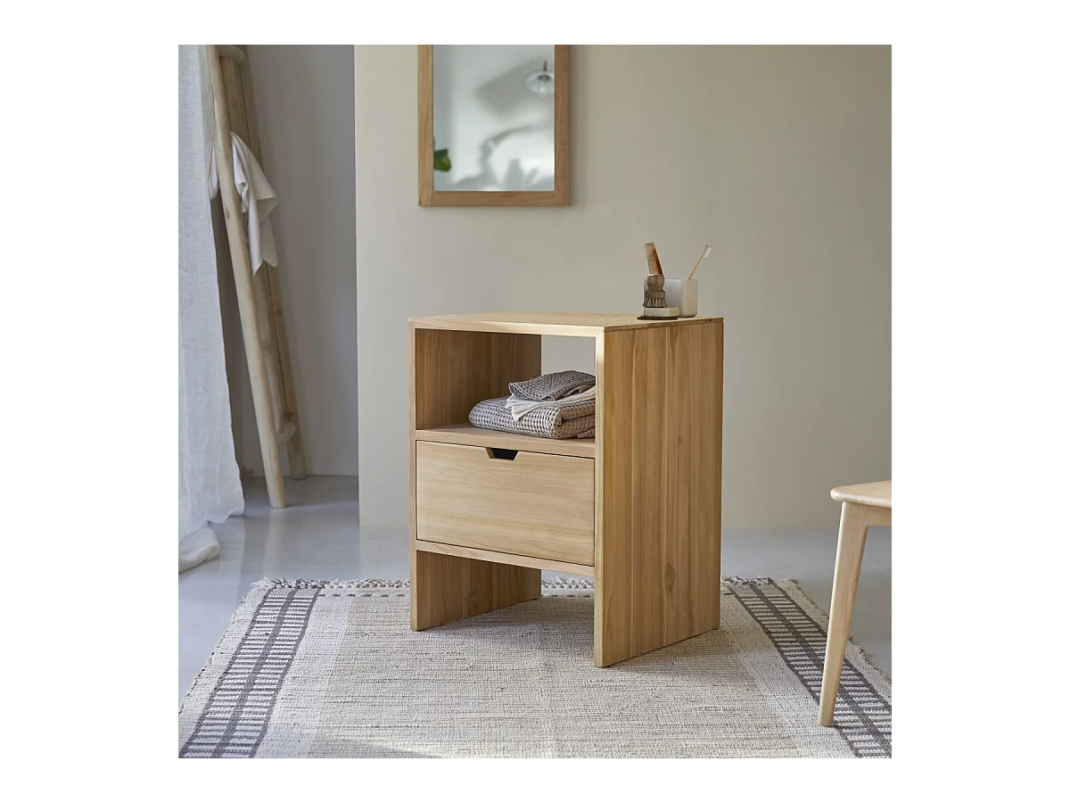 Meuble de rangement en bois de teck 60 Kwarto