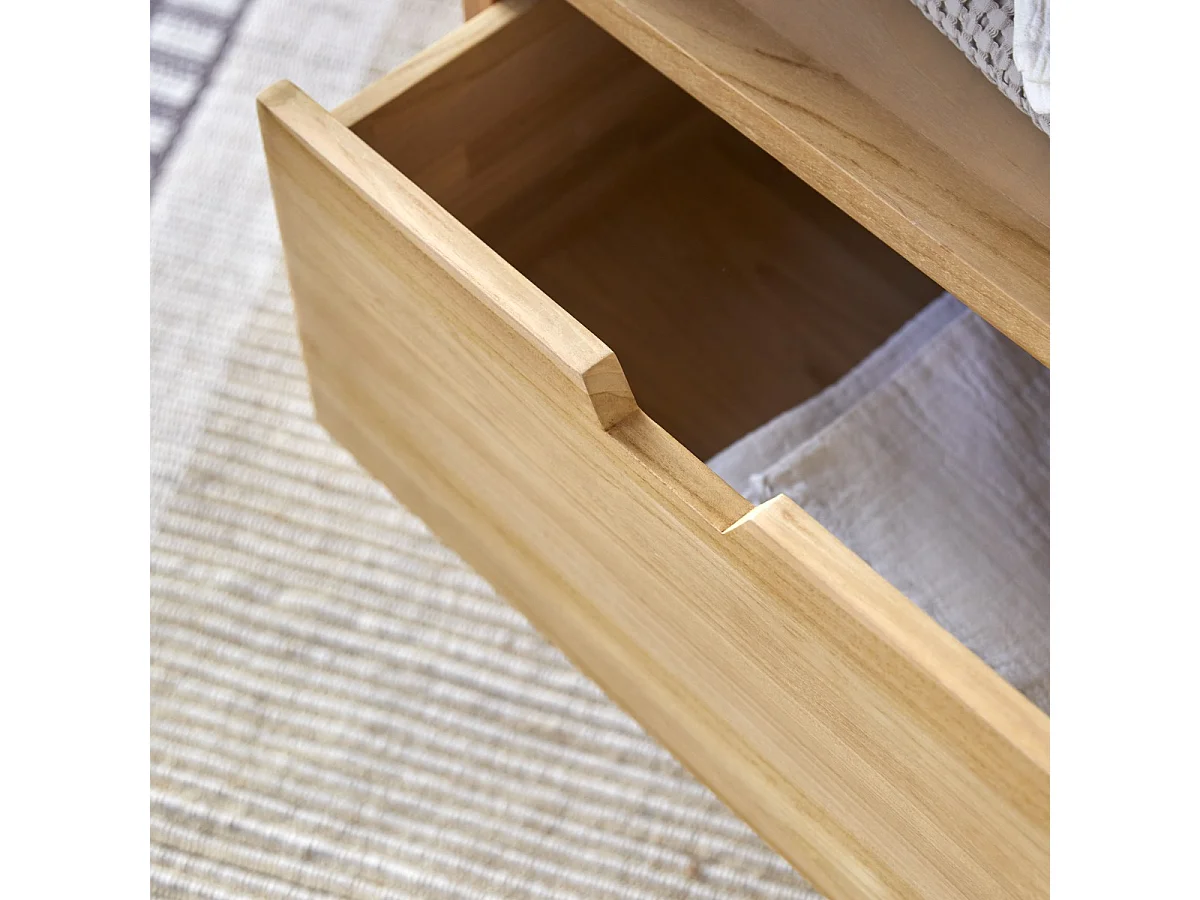 Aufbewahrungsmöbel Kwarto aus Teakholz, 60 cm