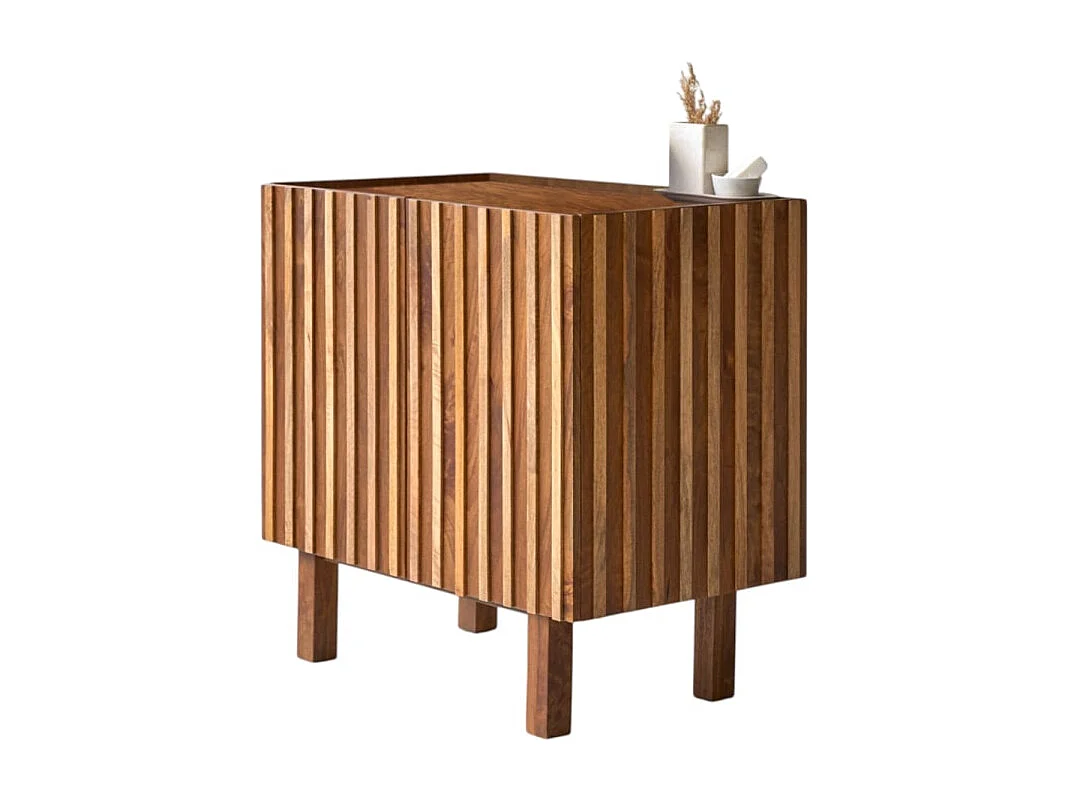 Meuble de rangement Milo en manguier 80 cm