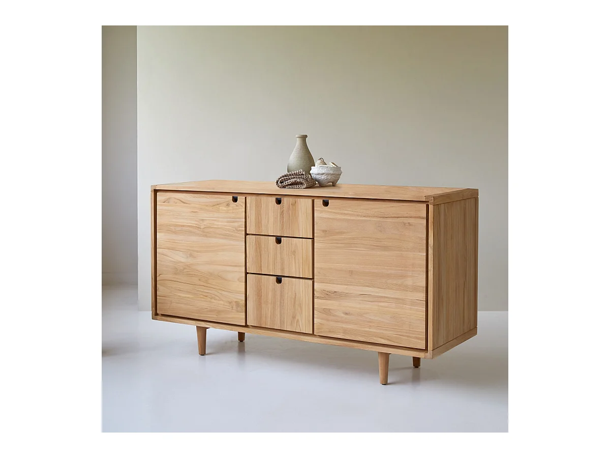 Mobile contenitore in legno di teak 145 Jonàk