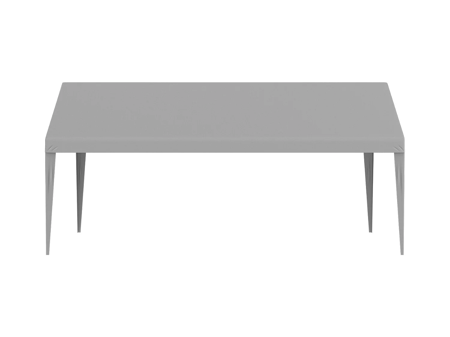 Toile D'Avent SucceBuy de Rechange pour Abri D'Auto/Carport , 366 x 610 cm, Gris