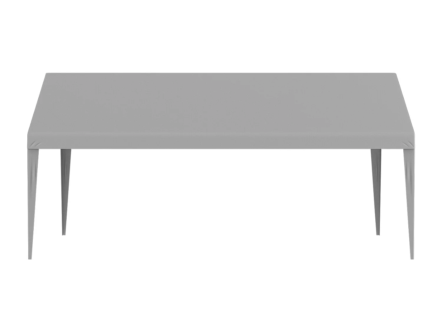 Toile D'Avent SucceBuy de Rechange pour Abri D'Auto/Carport , 366 x 610 cm, Gris