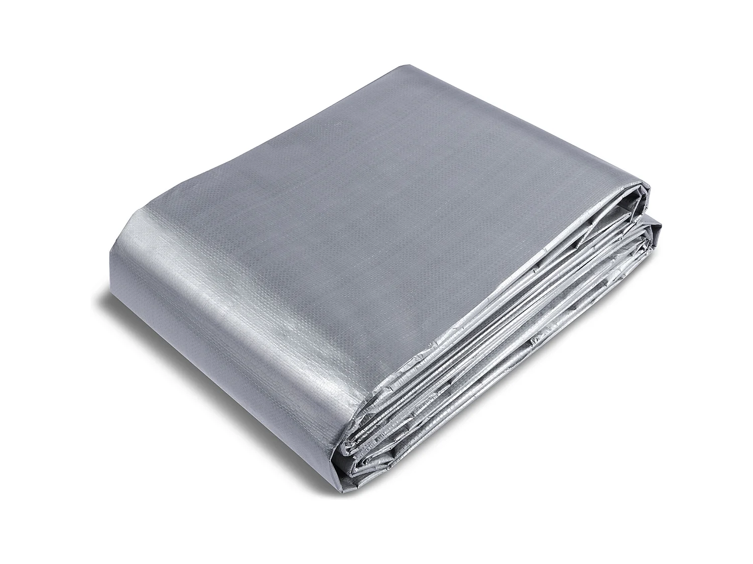 Bâche Imperméable  SucceBuy, 488 x 610 cm, 0,03 cm Revêtement en Polyéthylène Résistant aux UV