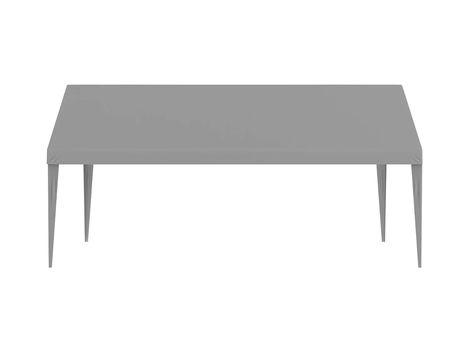 Toile D'Avent SucceBuy de Rechange pour Abri D'Auto, 396 x 610 cm, Gris, Bâche Robuste pour Abri de Garage, Imperméable et Protégée Contre les UV