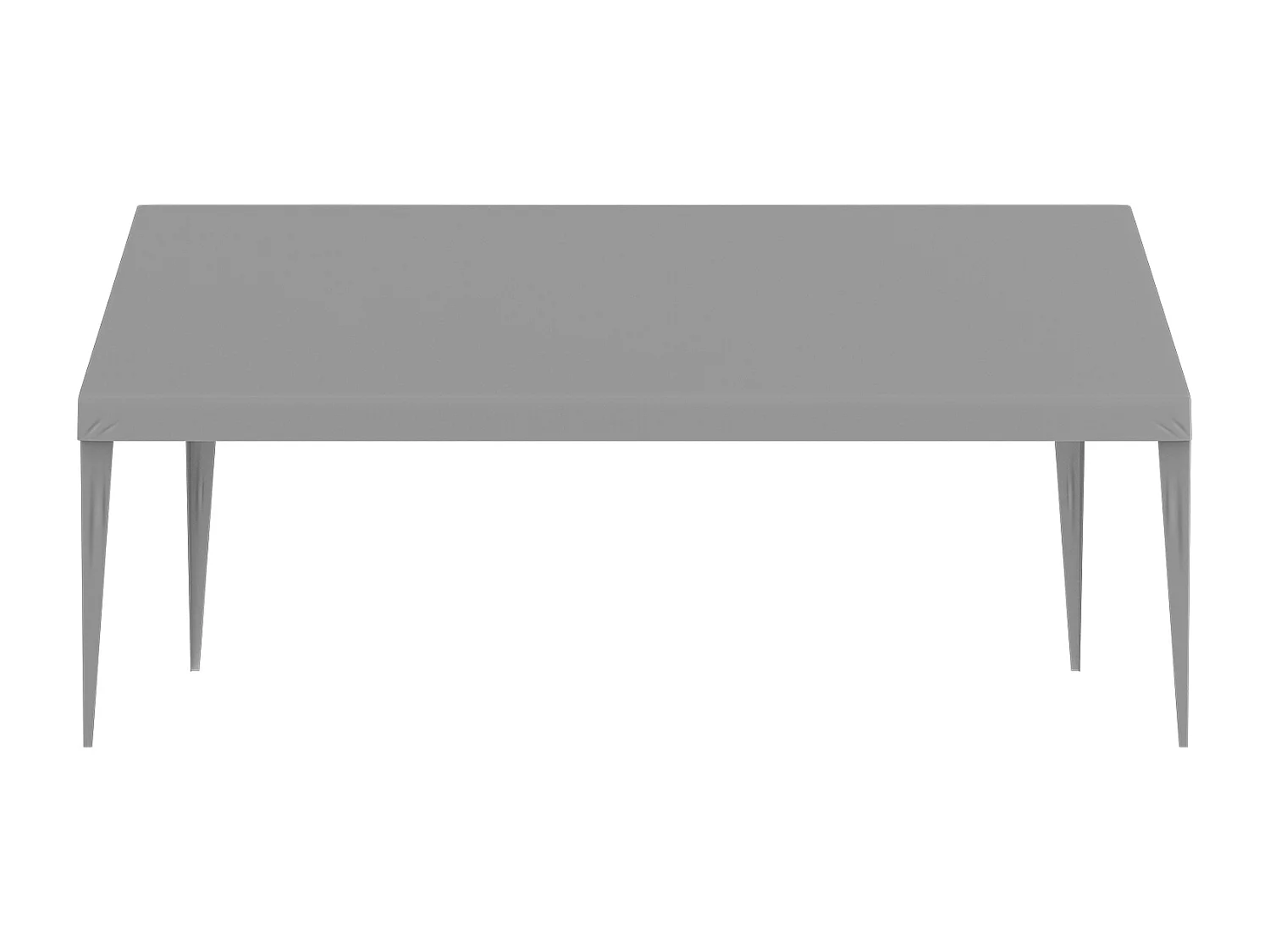 Toile D'Avent SucceBuy de Rechange pour Abri D'Auto, 396 x 610 cm, Gris, Bâche Robuste pour Abri de Garage, Imperméable et Protégée Contre les UV