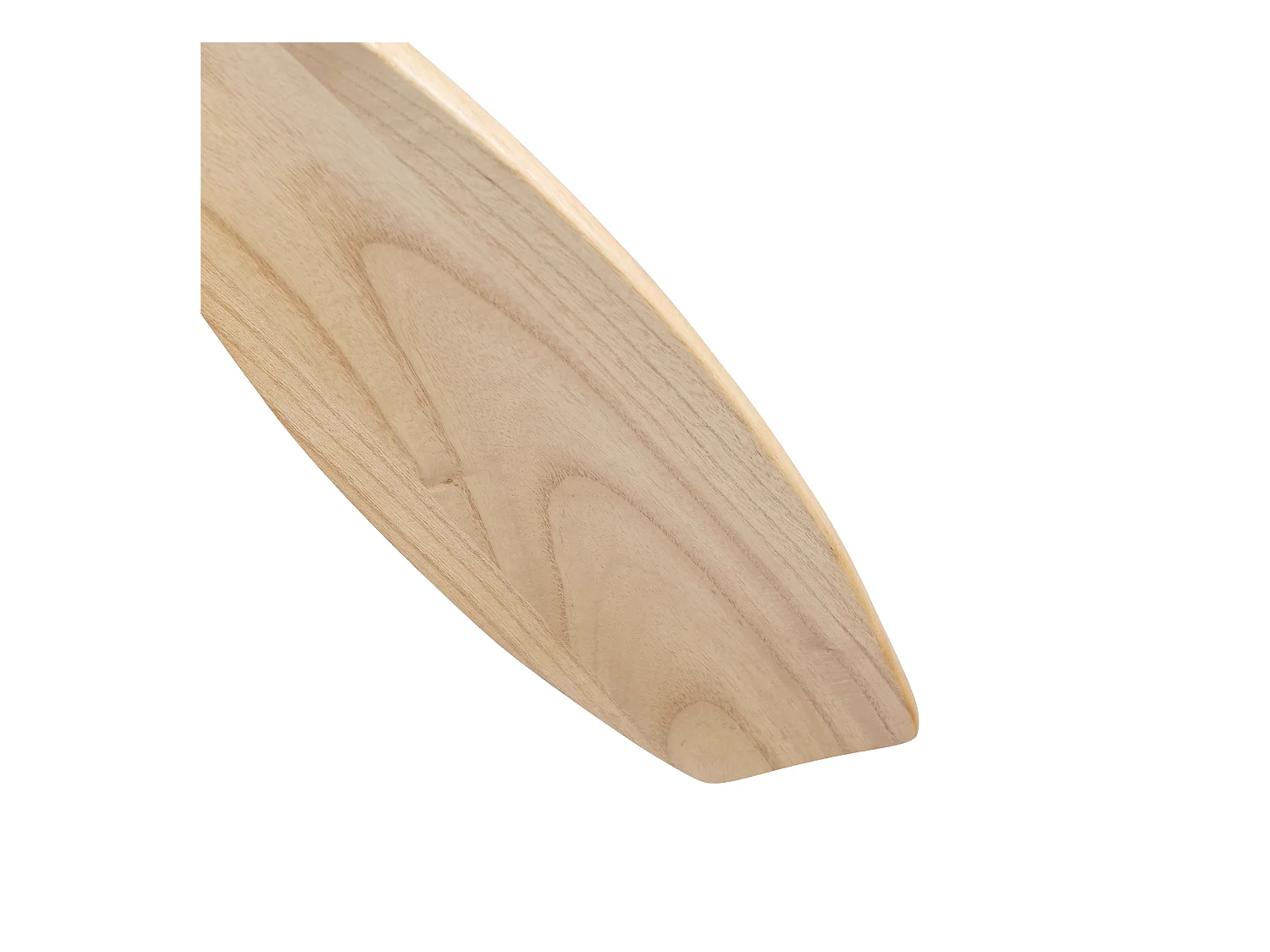 Ventilateur de plafond 132cm 3 pales en placage bois avec télécommande 6 vitesses et timer, Moteur DC réversible, blanc