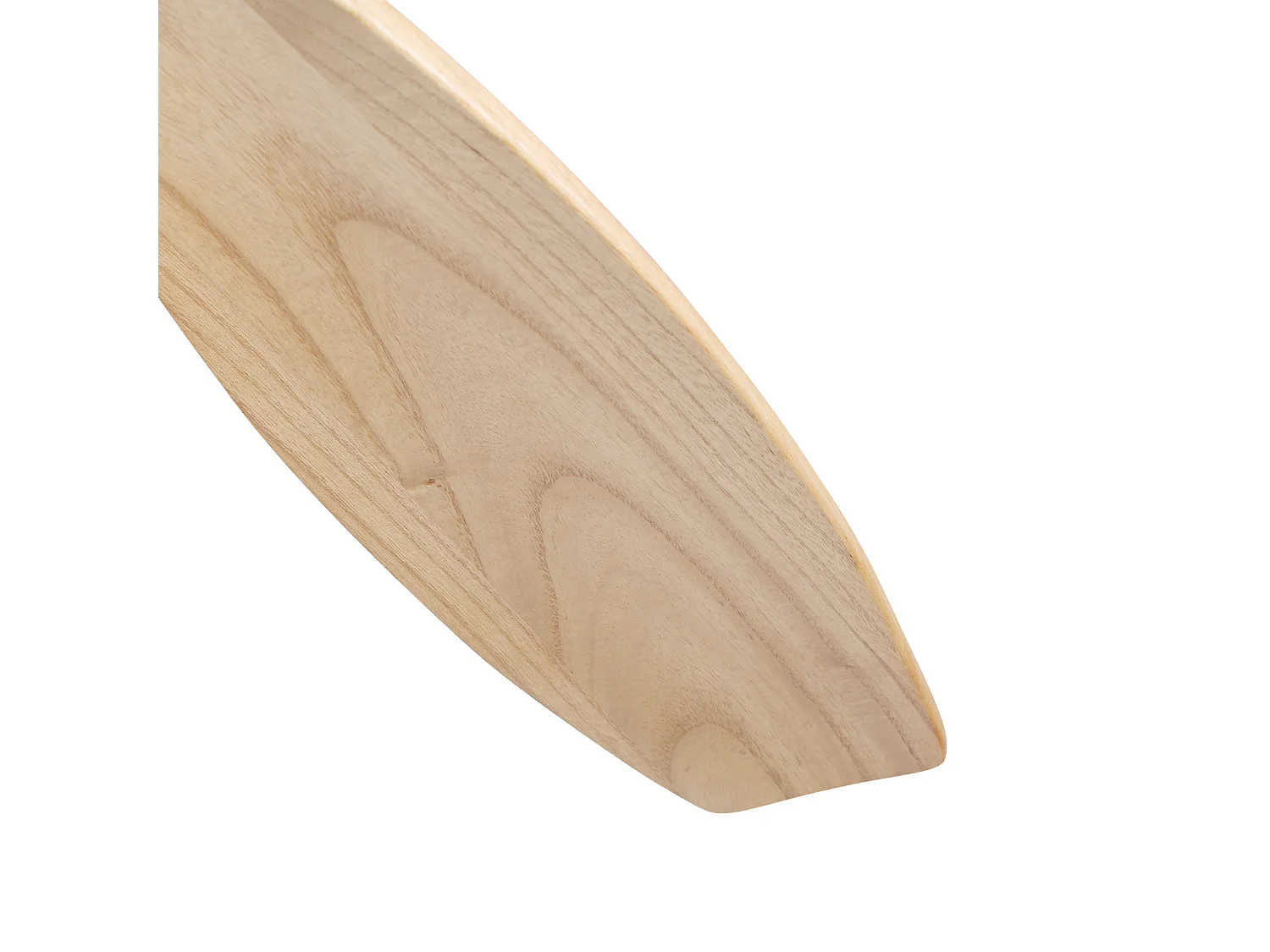 Ventilateur de plafond 132cm 3 pales en placage bois avec télécommande 6 vitesses et timer, Moteur DC réversible, blanc