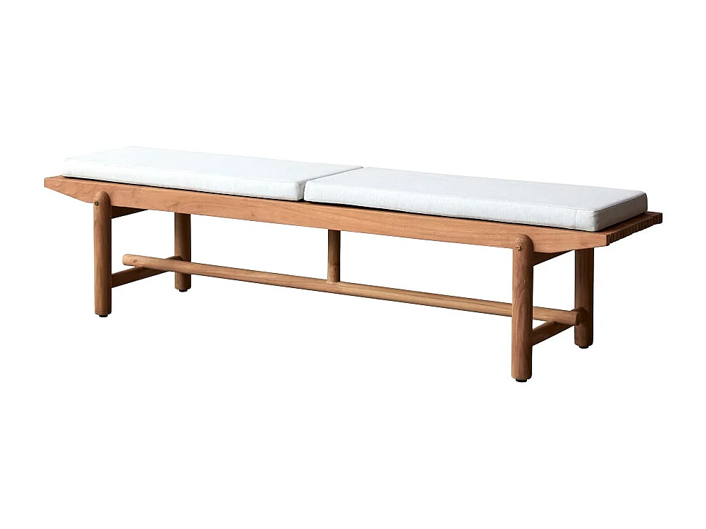 Outdoor Bank Fado aus massivem Teakholz