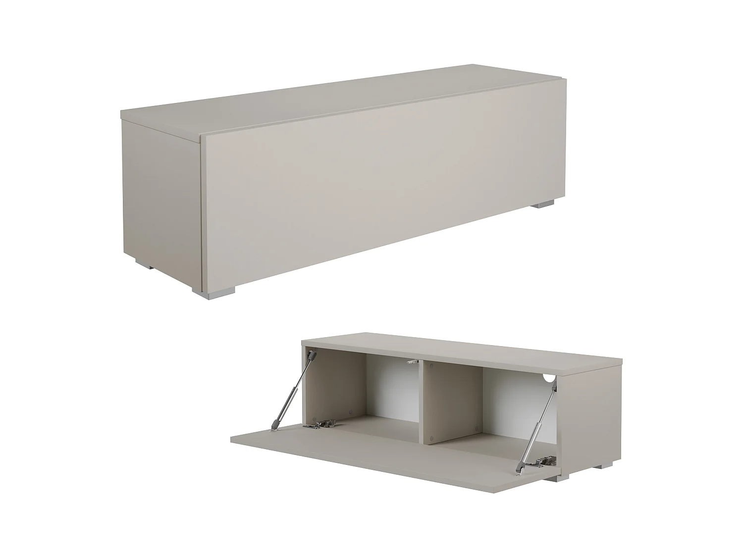 Móvel TV 105 cm 140 cm Banco de TV Suspenso Banco de Televisão Moderno Flutuante para Sala