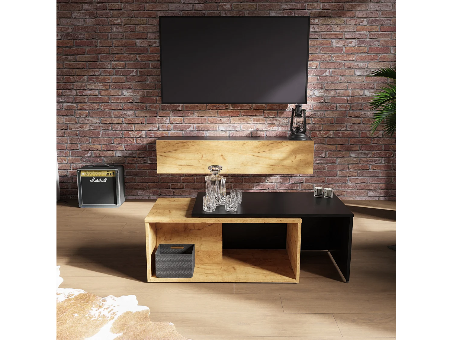 Móvel TV 105 cm 140 cm Banco de TV Suspenso Móvel TV Moderno Flutuante para Sala