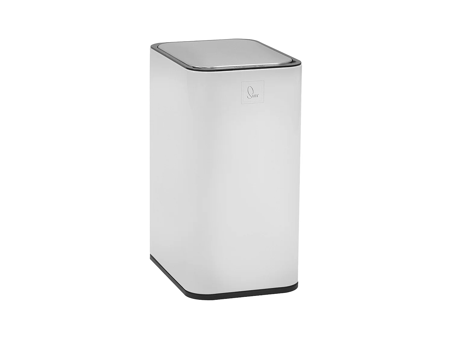 SVITA SE13L Poubelle à capteur Poubelle de cuisine Poubelle automatique Blanc