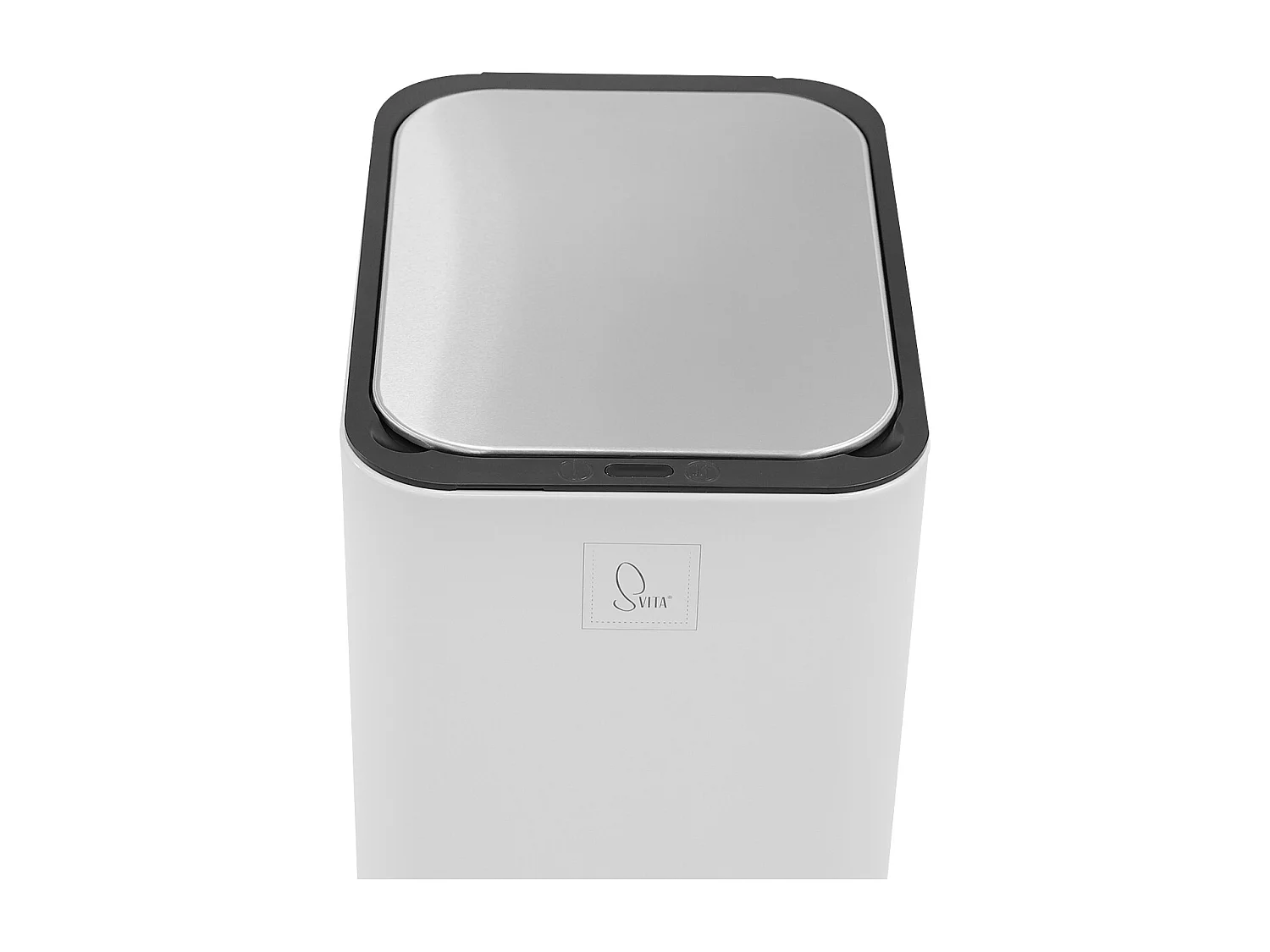 SVITA SE13L Poubelle à capteur Poubelle de cuisine Poubelle automatique Blanc