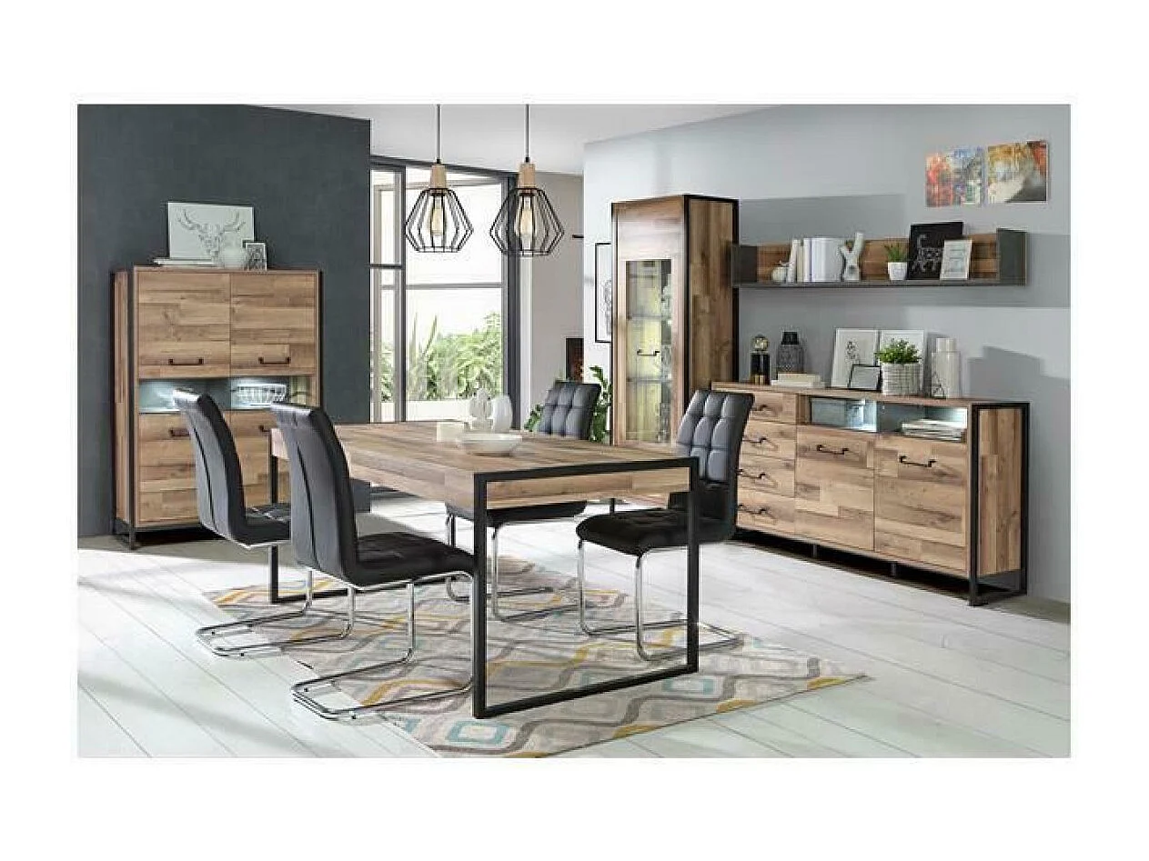 Tavolo da pranzo Hud (90x166)/Marrone