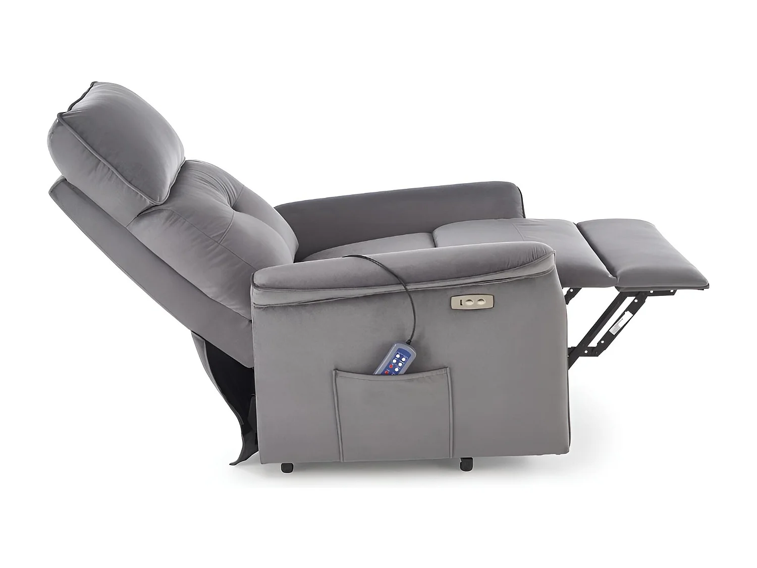 Relax Sessel Semir/Stoffbezug/Grau