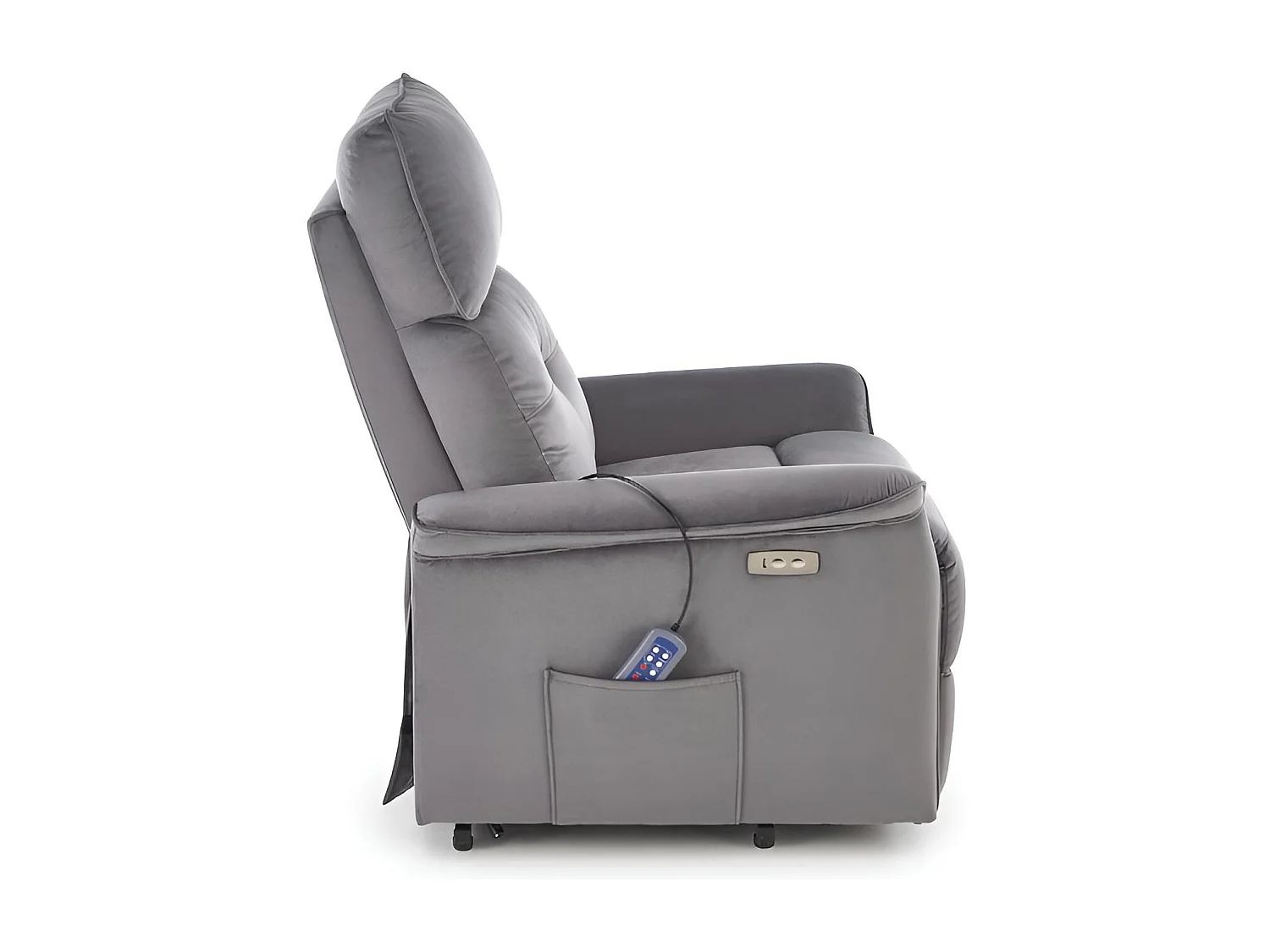 Relax Sessel Semir/Stoffbezug/Grau