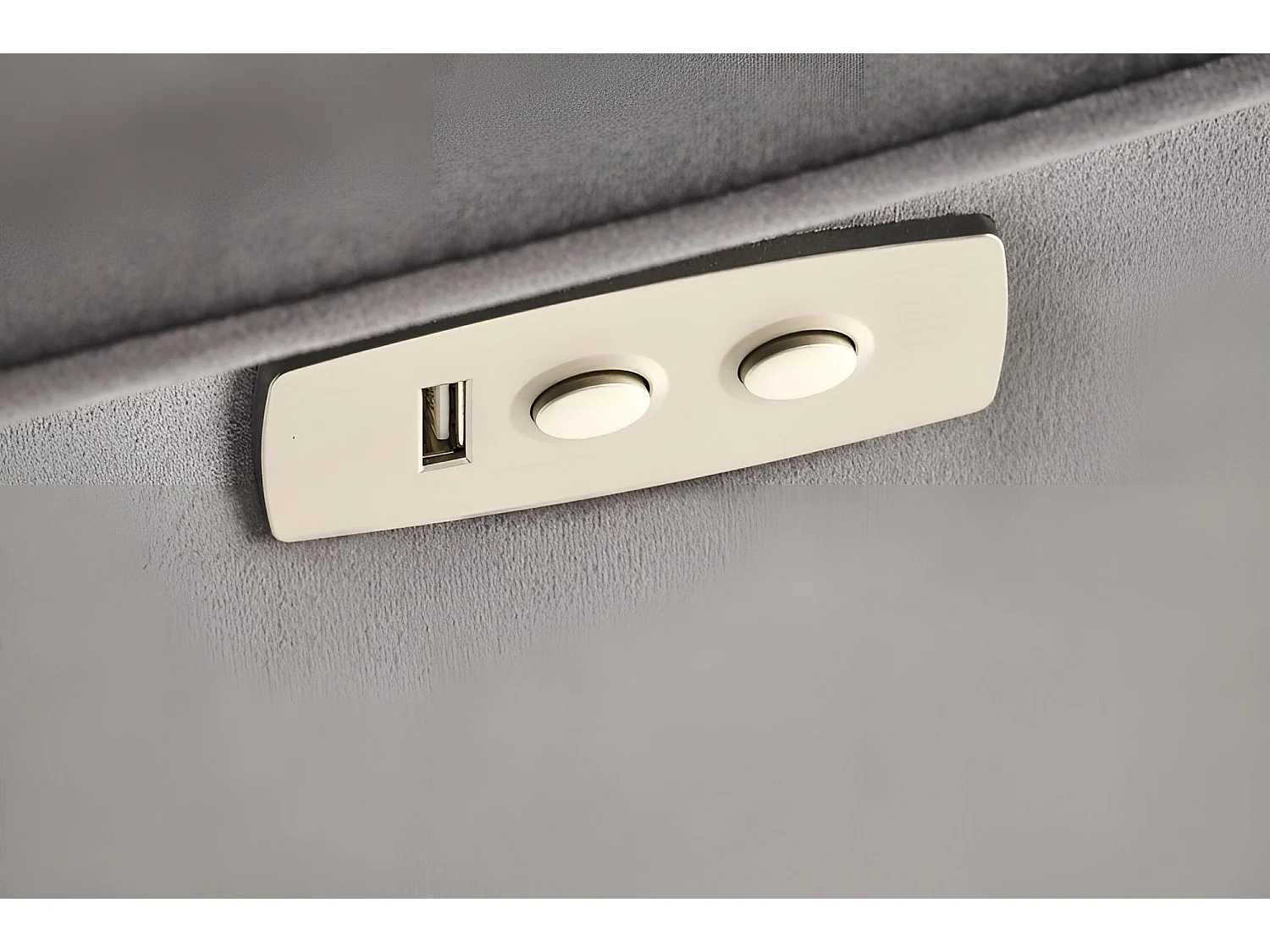 Relax Sessel Semir/Stoffbezug/Grau