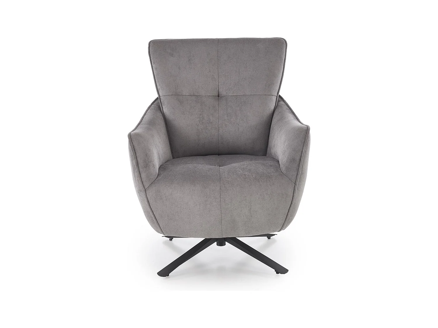 Fauteuil Scampi/revêtement en tissu/fonction pivotante/Gris