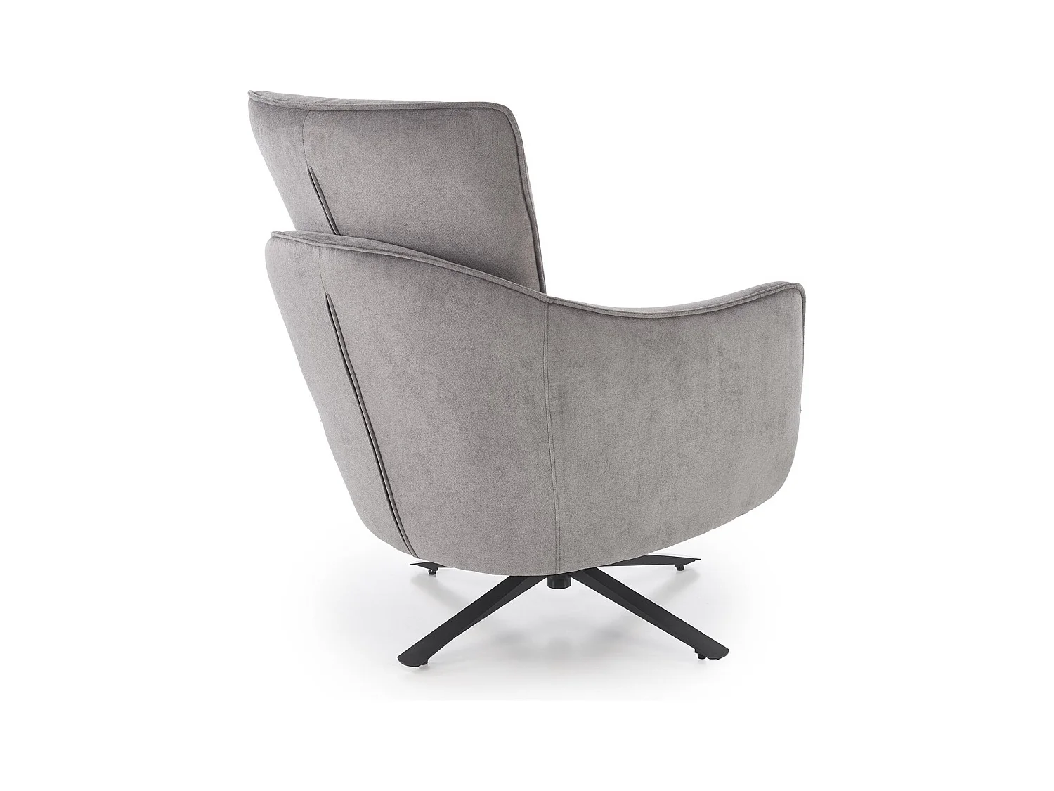 Fauteuil Scampi/revêtement en tissu/fonction pivotante/Gris