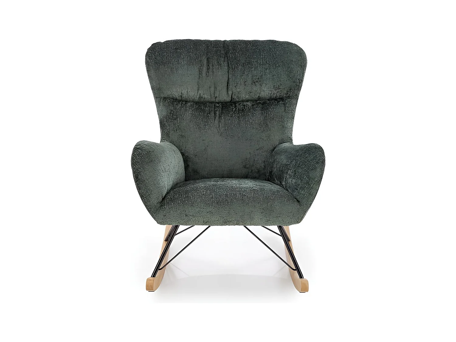 Fauteuil à bascule Castro/vert