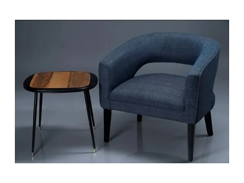 Relax Sessel Mun/Stoffbezug/Blau