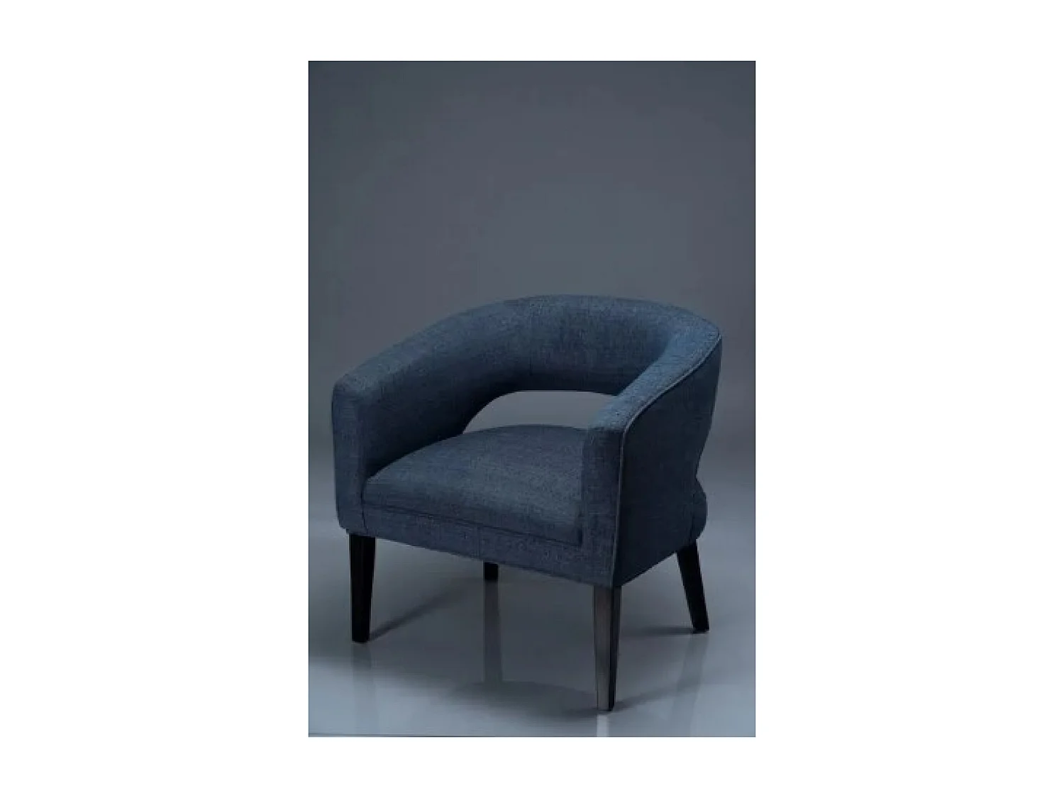 Relax Poltrona Mun/Tessuto/blu