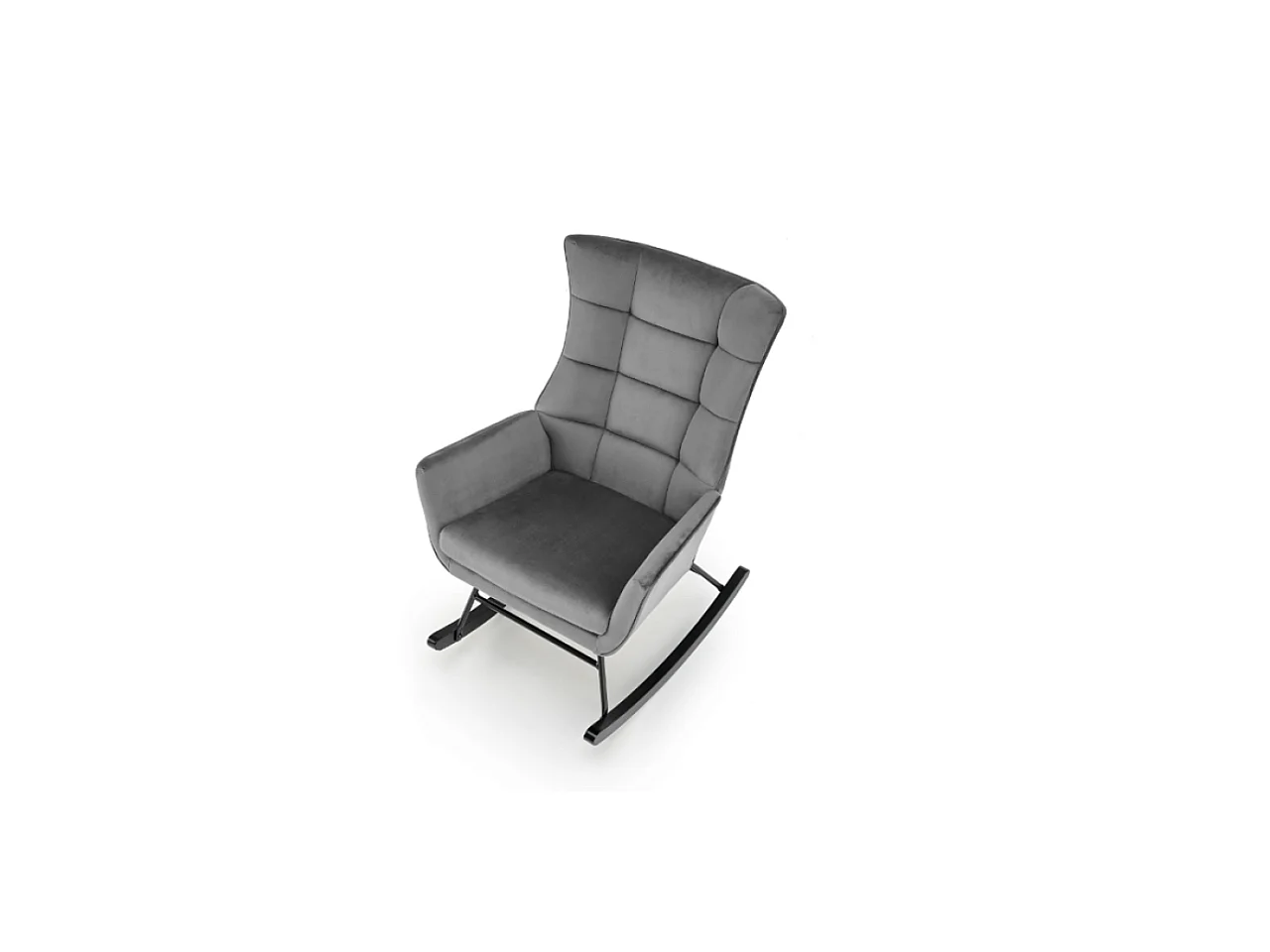 Relax Fauteuil Branco/Tissu/Gris