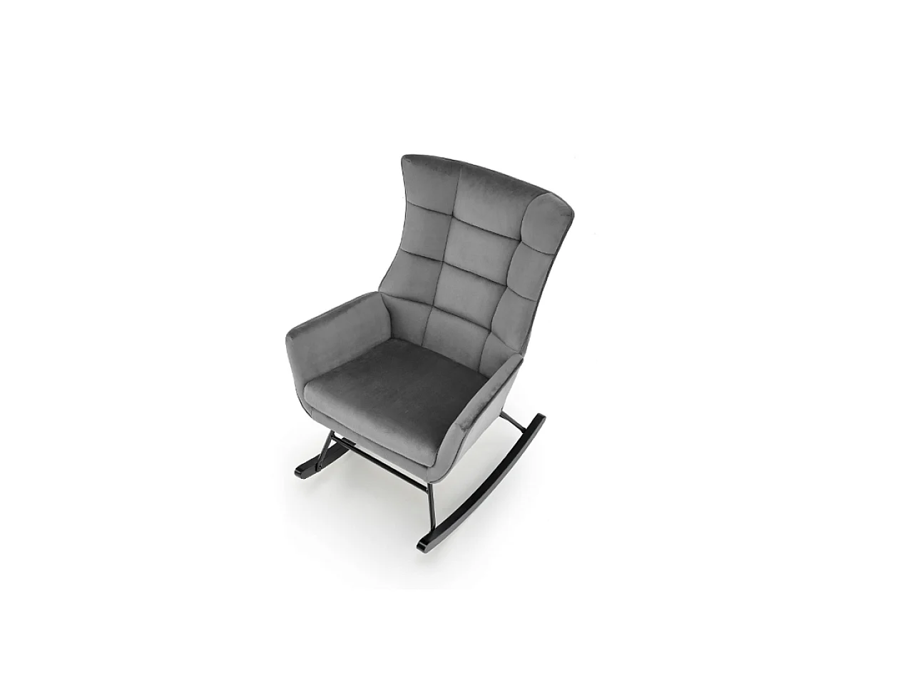 Relax Fauteuil Branco/Tissu/Gris