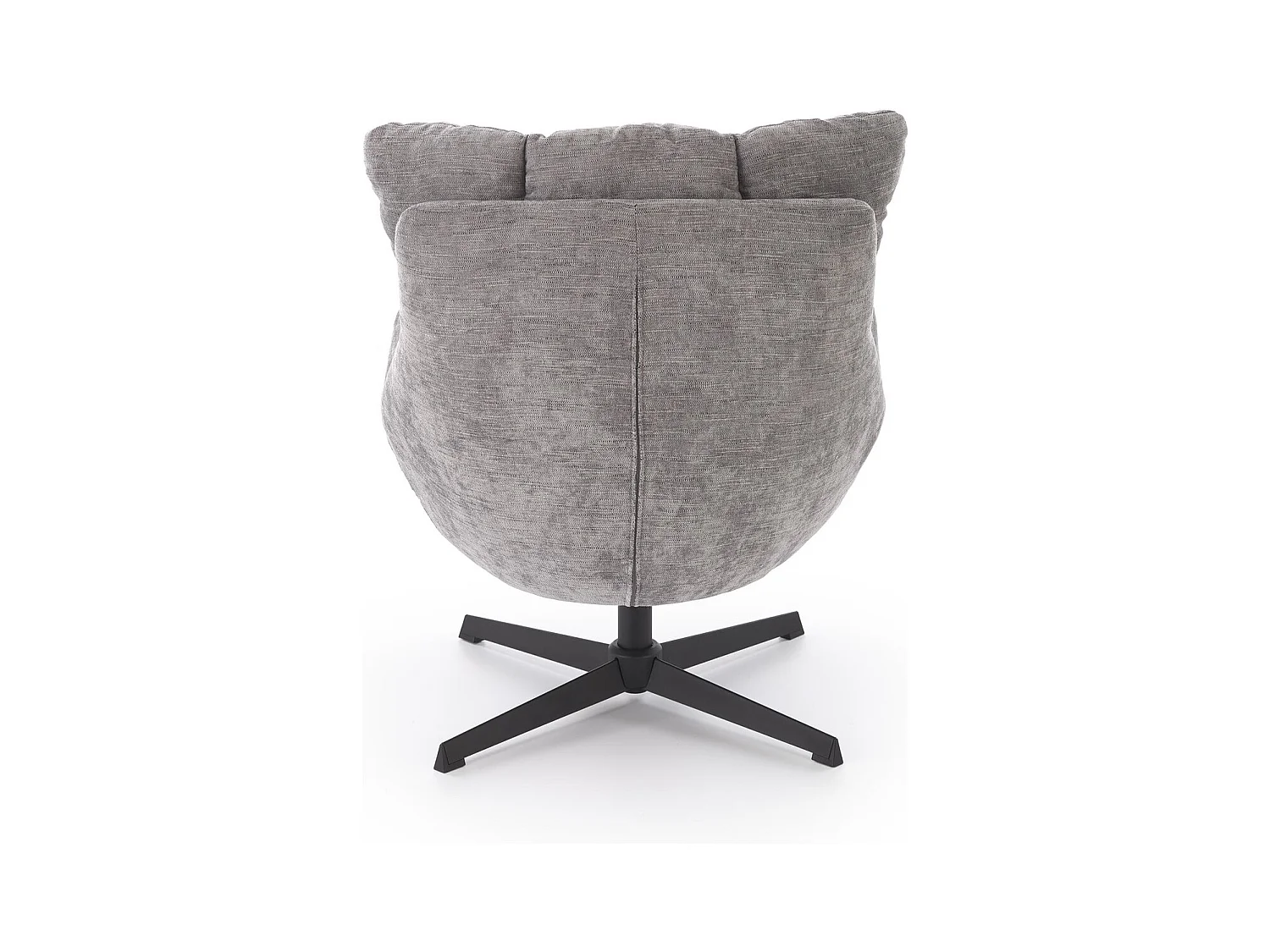 Fauteuil Lammo/fonction pivotante/Tissu/Gris