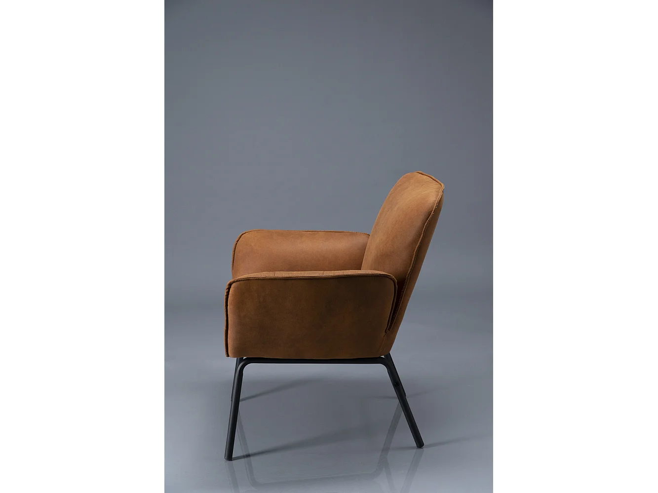 Relax Fauteuil Elsa/Tissu&Marron