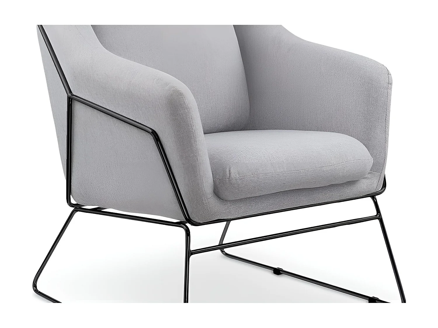 Relax Fauteuil Soft/Tissu/Gris