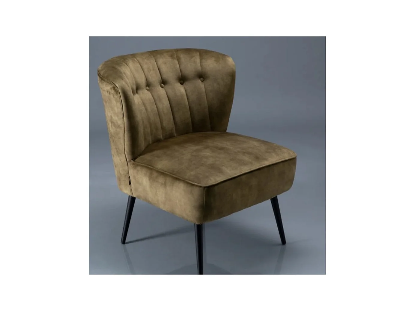 Fauteuil Sari/Tissu/Vert