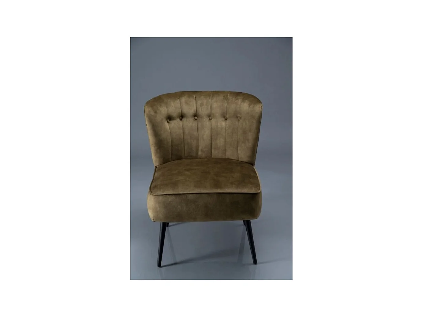 Fauteuil Sari/Tissu/Vert