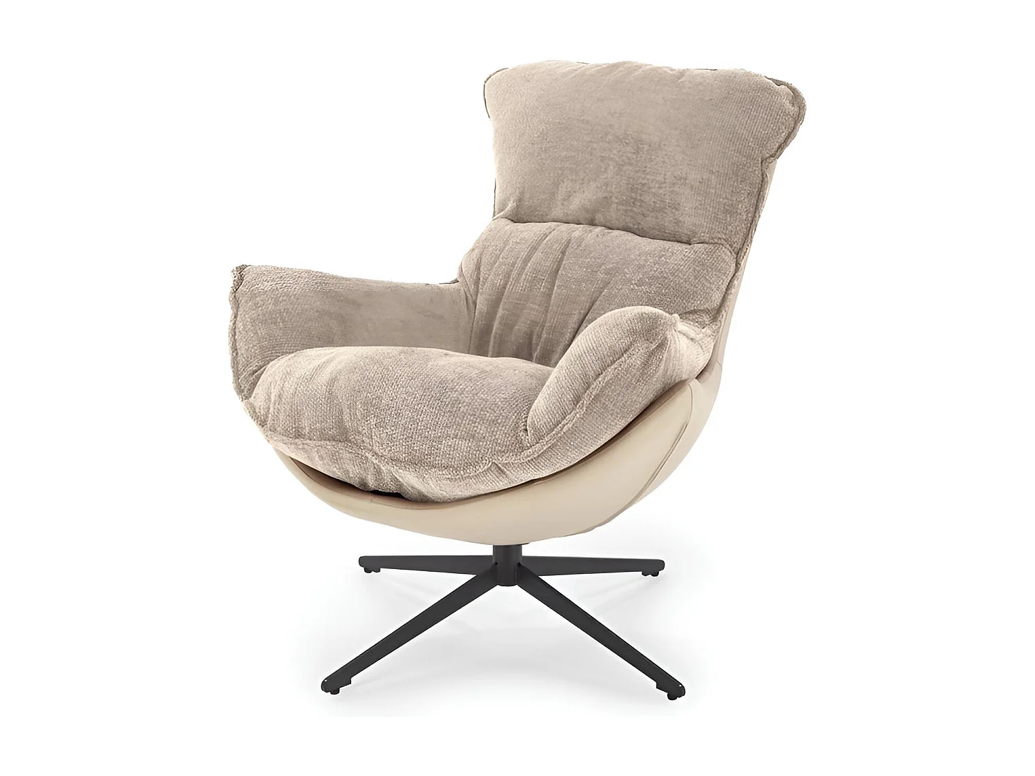 Poltroncina Lobster/Tessuto&finta pelle/Beige