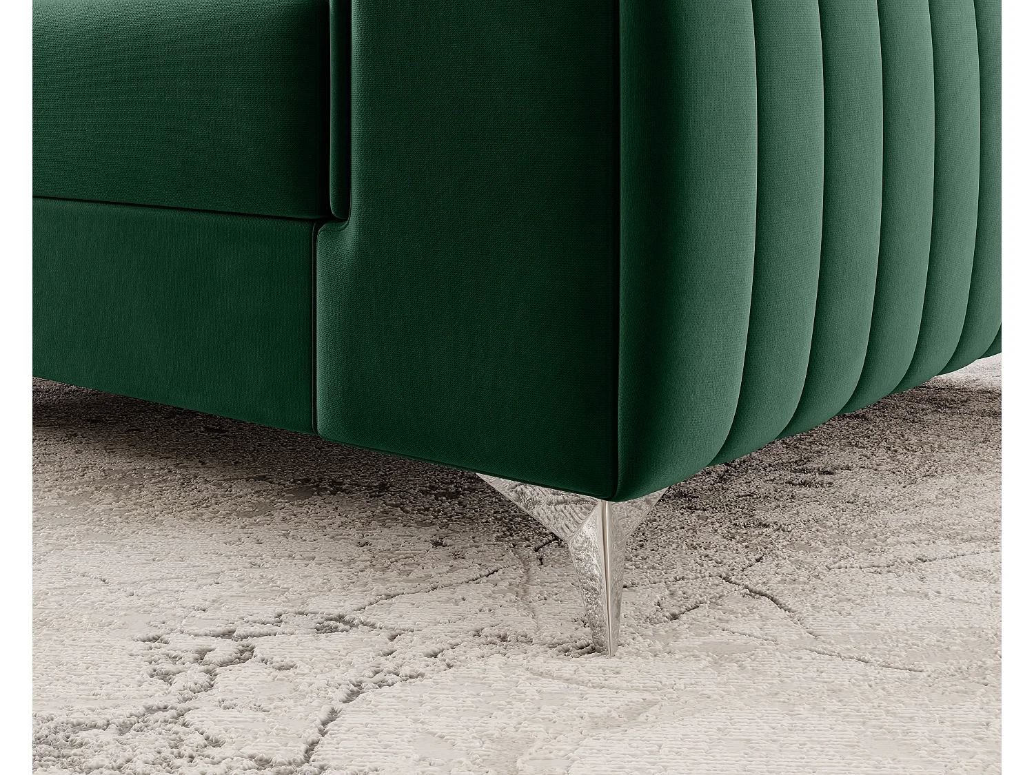 Poltrona Laurence/Tessuto/Verde