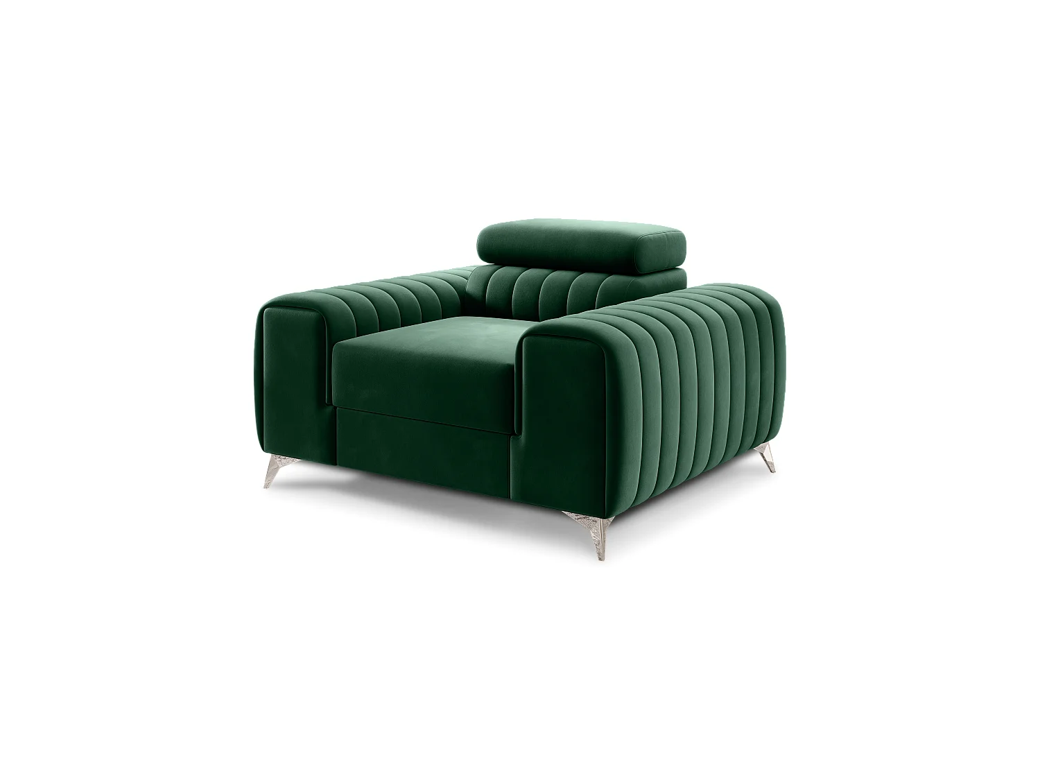 Poltrona Laurence/Tessuto/Verde