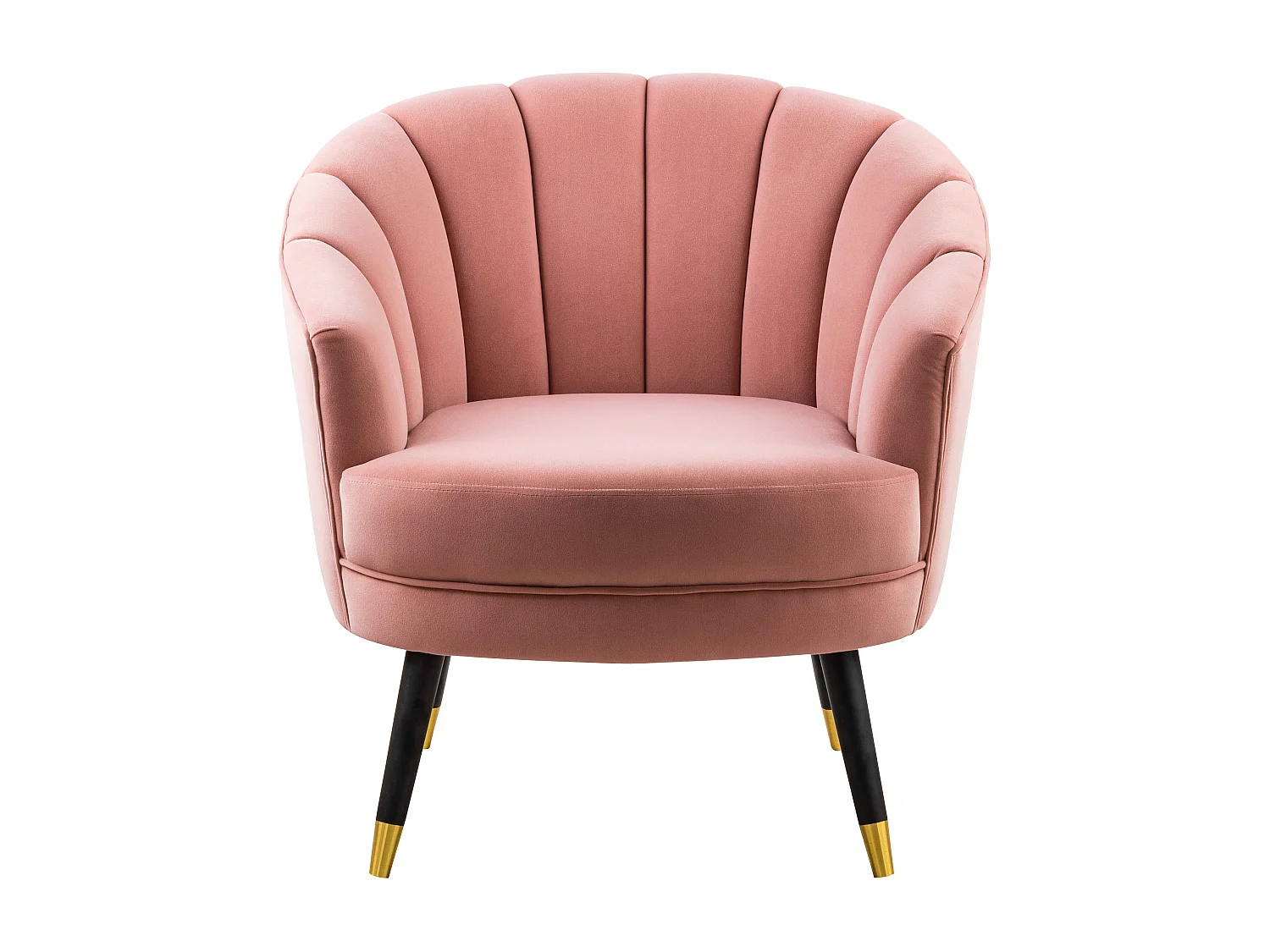 Poltrona Plam/rivestimento in tessuto/rosa