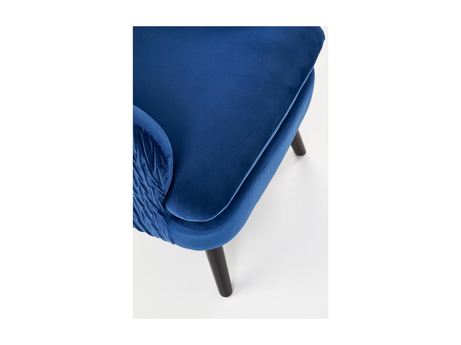 Relax Fauteuil Ravel B/Tissu/bleue