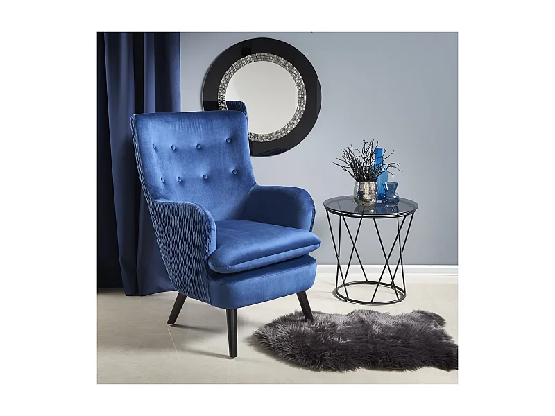 Relax Sessel Ravel B/Stoffbezug/Blau