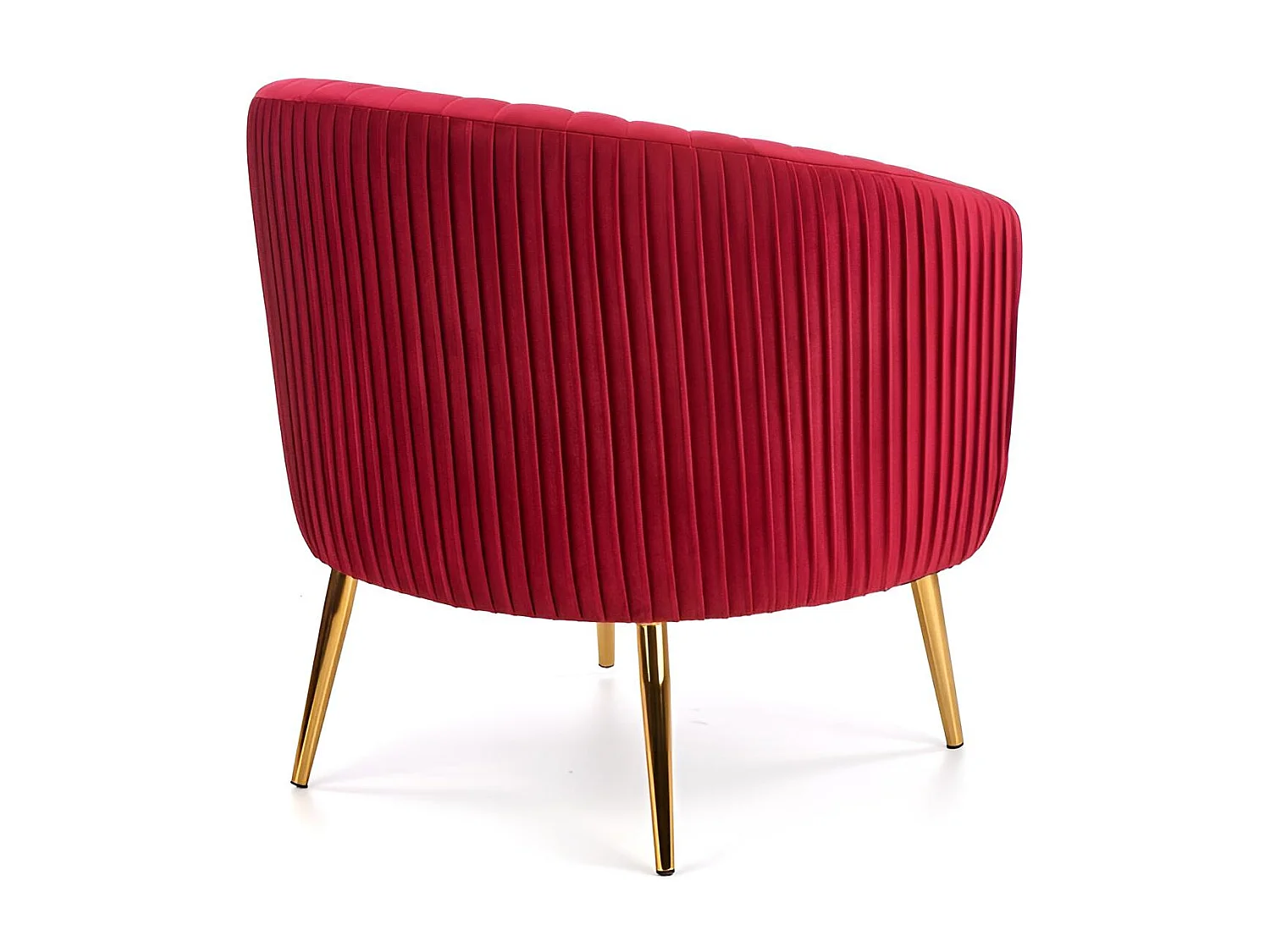 Relax Poltrona Crown/Tessuto/Rosso