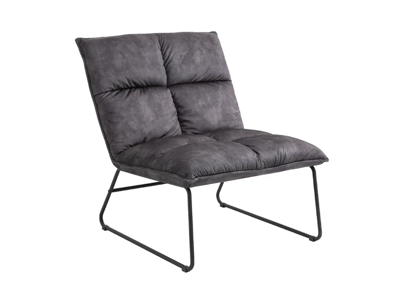 Poltrona Ruby/Tessuto/Grigio